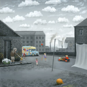 Can I Have My Pocket Money Early by Leigh Lambert Framed Limited Edition on Canvas Exclusive