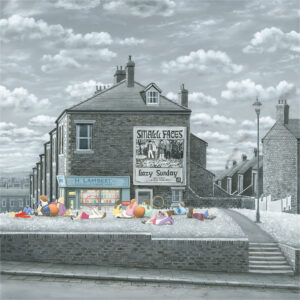 Lazy Sunday Afternoon Leigh Lambert Limited Edition Print on Paper