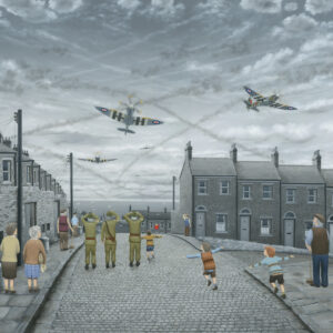 Emerging Victorious Canvas by Leigh Lambert for sale at The Leigh Lambert Gallery