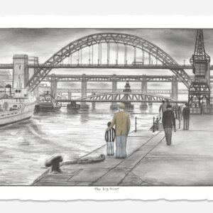 The Big River Sketch Deluxe by Leigh Lambert available at The Leigh Lambert Gallery Market Harborough